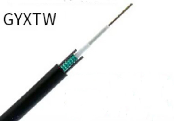 Singolo cavo ottico corazzato di modo GYXTW 8 del cavo a fibre ottiche aereo del centro