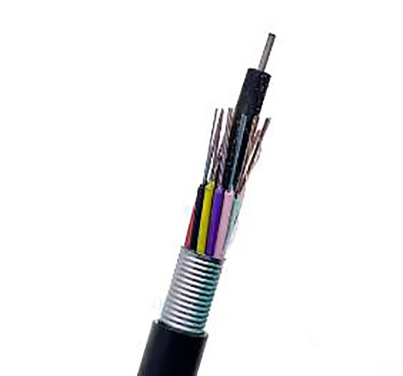 Singolo modo 96 del centro GYTS-96B1.3 del nero all'aperto del cavo a fibre ottiche G652D