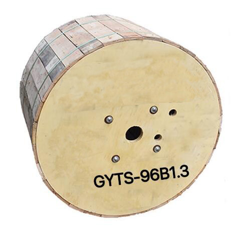 Singolo modo 96 del centro GYTS-96B1.3 del nero all'aperto del cavo a fibre ottiche G652D