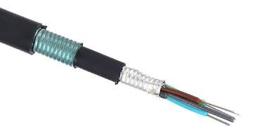Cavo a fibre ottiche diretto Gyta53 di sepoltura di comunicazione delle Telecomunicazioni il centro 4 - 144 corazzati all'aperto