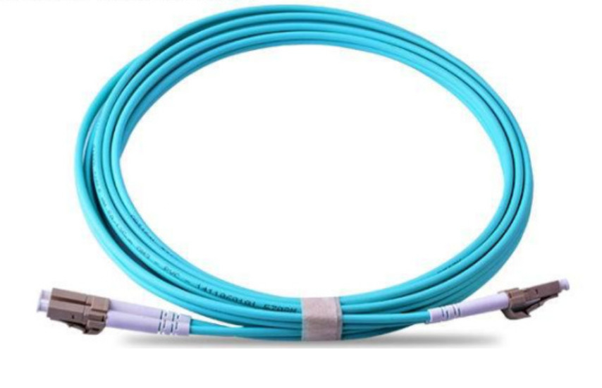 cavo di toppa di lc lc OM3/OM4 3Meter PVC misto LSZH del duplex da 10 gigabit