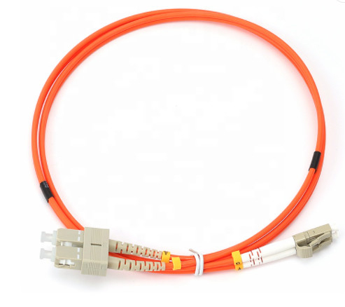 di PVC misto duplex dello Sc LC 50/125 LSZH del cavo di toppa di fibra ottica di 2.0mm 3.0mm OM2