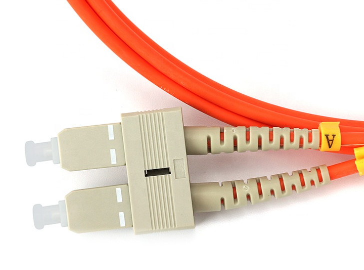 di PVC misto duplex dello Sc LC 50/125 LSZH del cavo di toppa di fibra ottica di 2.0mm 3.0mm OM2