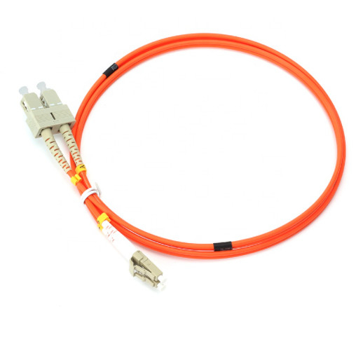 di PVC misto duplex dello Sc LC 50/125 LSZH del cavo di toppa di fibra ottica di 2.0mm 3.0mm OM2