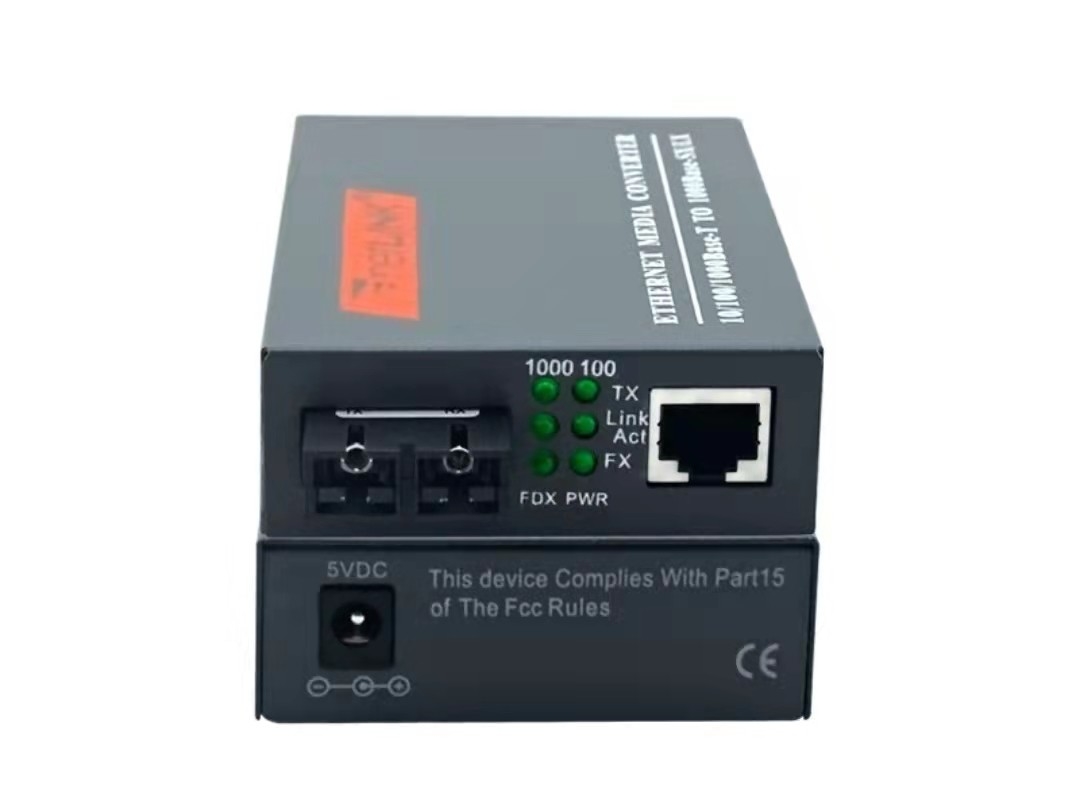 HTB-GS-03 fibre di fibra ottica di singolo modo 1310nm del ricetrasmettitore 10/100/1000M 20KM doppie