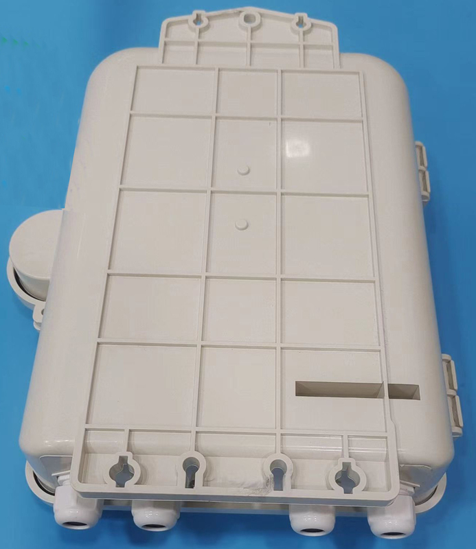 Porta all'aperto ODB ODP della scatola 16 di terminazione della fibra dell'ABS del supporto della parete per FTTH