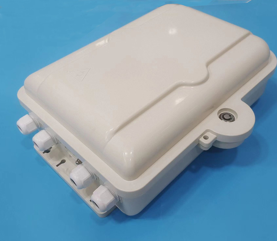 Porta all'aperto ODB ODP della scatola 16 di terminazione della fibra dell'ABS del supporto della parete per FTTH