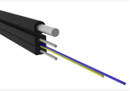 Cavo a fibre ottiche all'aperto 1/2/4 cavo flessibile multimodale GJYXCH del centro G657A 2km FTTH