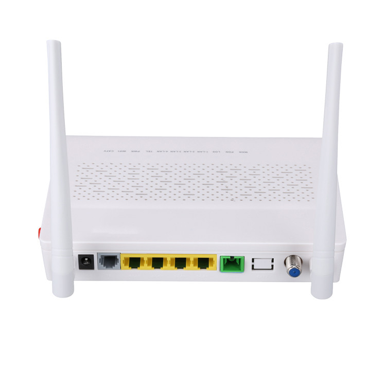 Frequenza 2.4G di guadagno di modo 5DBI dei VASI CATV 2T2R di TX 1310nm RX 1490nm FTTH ONU Ontario 3FE 1GE WIFI
