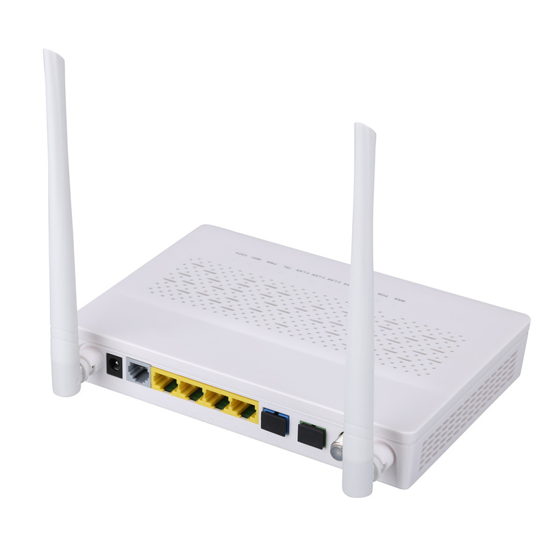 2T2R i VASI CATV del modo GPON EPON ONU 3FE 1GE WIFI si raddoppiano modem della fibra FTTH ONU