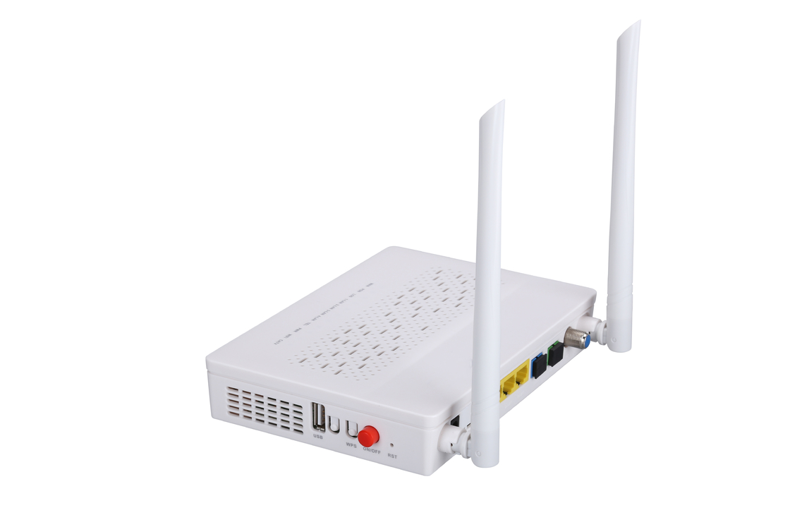 2T2R i VASI CATV del modo GPON EPON ONU 3FE 1GE WIFI si raddoppiano modem della fibra FTTH ONU