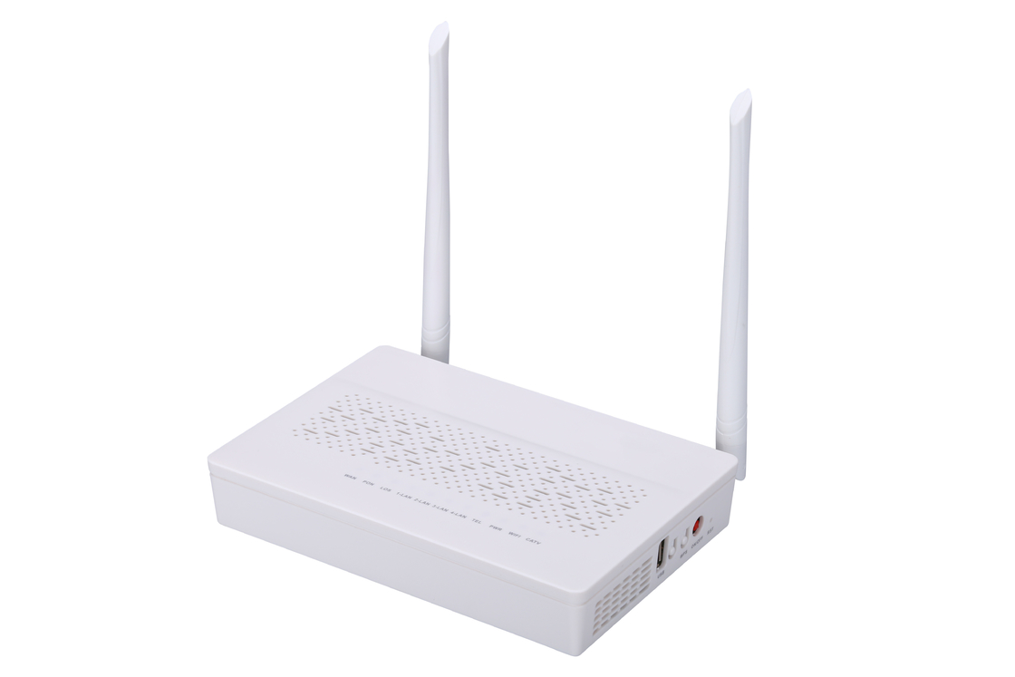 2T2R i VASI CATV del modo GPON EPON ONU 3FE 1GE WIFI si raddoppiano modem della fibra FTTH ONU