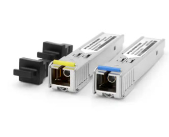 Connettore a fibra ottica BIDI dello Sc 1310/1550nm di SFP 1.25G 20km del ricetrasmettitore di singolo modo