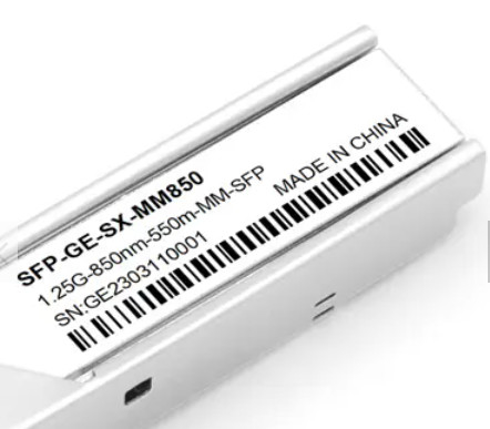 Ricetrasmettitore a fibra ottica duplex 850nm del modulo 1.25G 550m del ricetrasmettitore di SFP del connettore di LC
