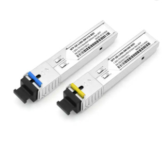 modo del ricetrasmettitore a fibra ottica di 1.25Gbps SFP singolo per l'alta rete di larghezza di banda