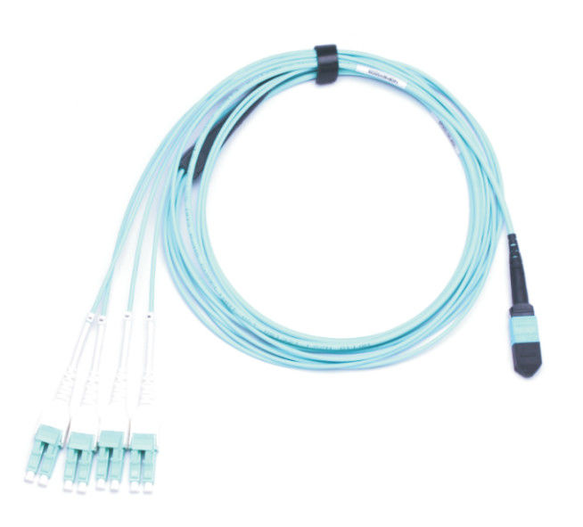 8 porpora a fibra ottica mista di USCITA OM2 dello Sc LSZH 8F del centro MPO MPO LC