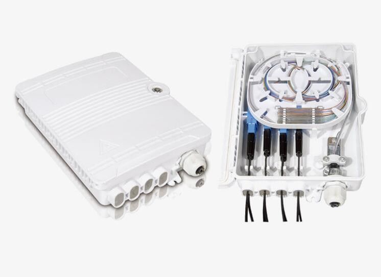 Contenitore terminale di distribuzione della scatola FTTH 8 dei centri della macchina di materiale unito ottico all'aperto dell'ABS