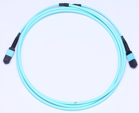 Il cavo della toppa della fibra mista del ODM, MPO rattoppa l'IEC 61754 7 del cavo