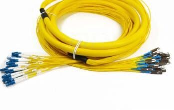 OEM semplice a fibra ottica di comunicazione delle Telecomunicazioni di LC UPC MP del cavo di toppa della MU