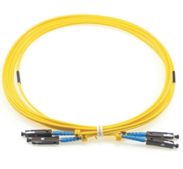 OEM semplice a fibra ottica di comunicazione delle Telecomunicazioni di LC UPC MP del cavo di toppa della MU