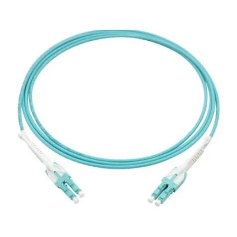 cavo di toppa duplex di 125µm Lc Lc, AQUA Multimode Fiber Jumpers