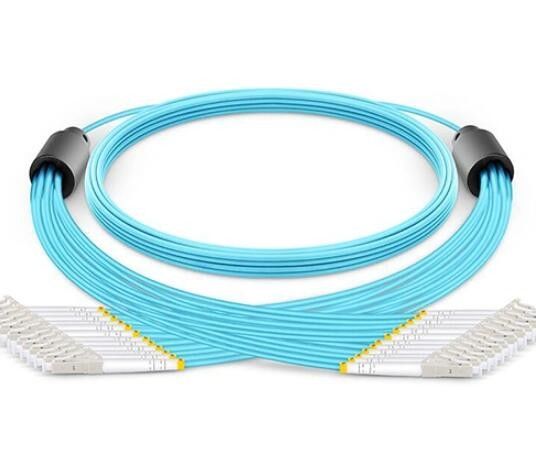 Il centro a fibra ottica corazzato OS2 E2000 del cavo 6 della toppa ad alta densità di singolo modo E2000
