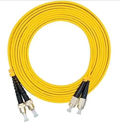 Cavo di toppa a fibra ottica di FC, FC alla st Jumper Dia a fibra ottica 0.9mm