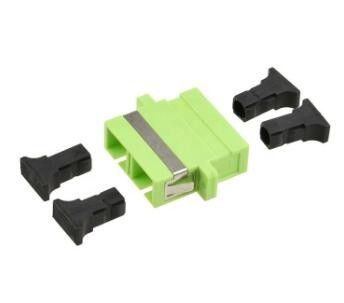 Adattatore duplex ceramico di verde di calce dello Sc di lan RoHS dell'adattatore FTTX del cavo a fibre ottiche OM5