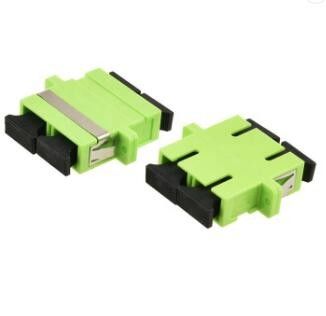 Adattatore duplex ceramico di verde di calce dello Sc di lan RoHS dell'adattatore FTTX del cavo a fibre ottiche OM5