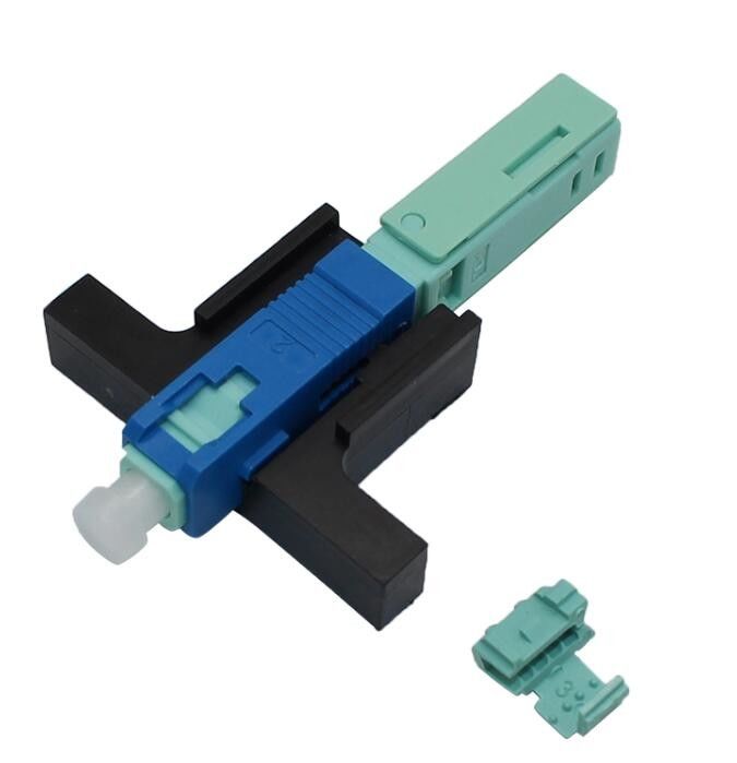 LAN Sc Quick Assembly Connector, connettori della fibra del singolo modo dello Sc pre ha incastonato