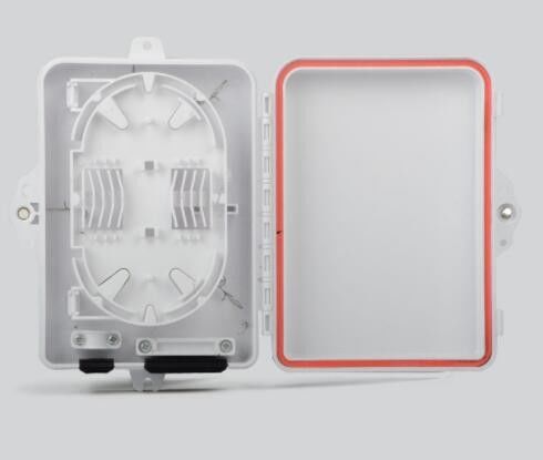 Scatola 4/6 di distribuzione a fibra ottica di fibra ottica dello sbocco FTTH dell'entrata 6 del breakout box 1 mini FDB