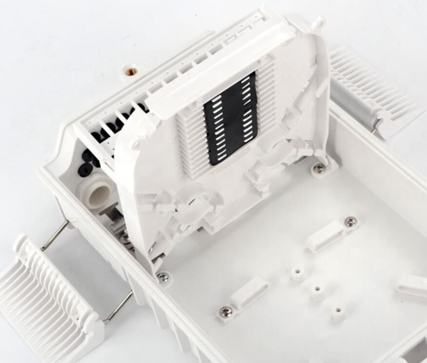 Foro di entrata impermeabile all'aperto di terminale di Odf del centro a fibra ottica IP65 FTTH 4 del contenitore 24/24 fuori porti