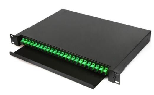24 porti a fibra ottica dello Sc del quadro d'interconnessione del centro hanno laminato a freddo il materiale di piatto