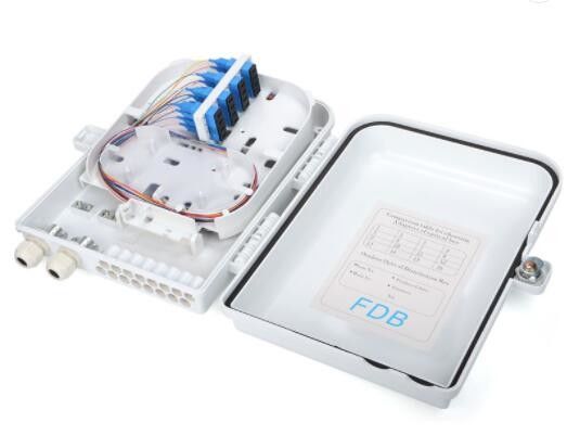 Separatore a fibra ottica di Ftth LGX dei centri della scatola di distribuzione dello Sc dell'ABS dello SGS 16
