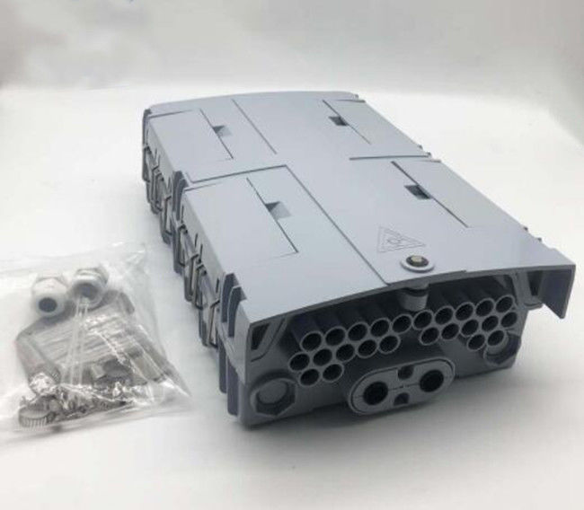 COLORE GRIGIO a fibra ottica della scatola di distribuzione di DistributionPC del centro a fibra ottica all'aperto dell'ABS 24 IP65