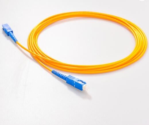 Sc a fibra ottica semplice UPC del cavo di toppa di MP LSZH FTTX a Sc UPC 2.0mm