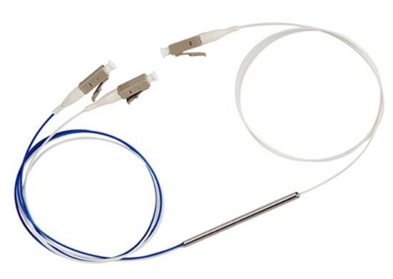Separatore di fibra ottica 1m a fibra ottica dell'accoppiatore 0.9mm di LC UPC 1*2 FBT