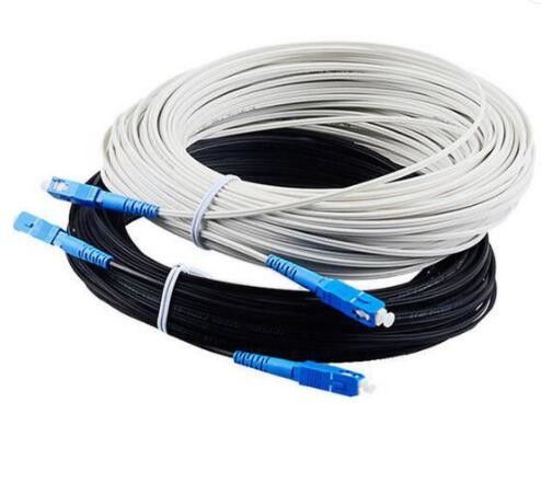 2 Sc a fibra ottica APC UPC G652D G657A del cavo di toppa del centro LSZH