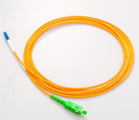 Cavo di toppa di singolo modo dello Sc Lc 3m LC semplice UPC a Sc APC 3.0mm