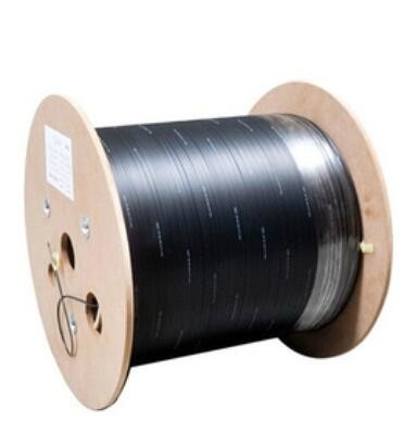 Filo di acciaio del centro 2 del cavo ottico 1 di goccia della farfalla di GJXH 0.5mm autosufficienti