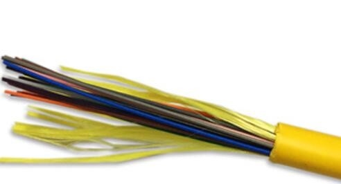 La distribuzione della fibra del PVC LSZH cabla il diametro 8.5mm i 24 centri GJFJV-24B1 MP