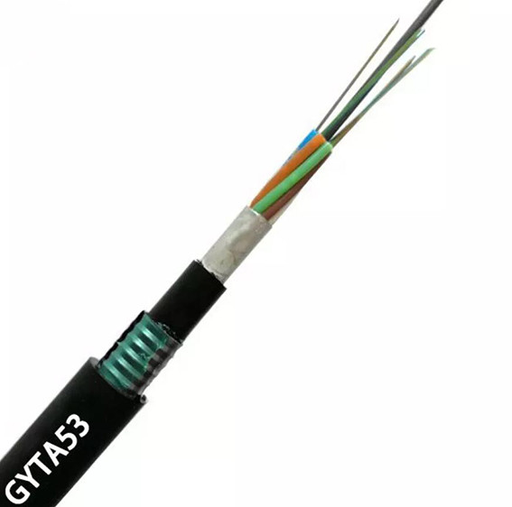 Guaina a fibra ottica all'aperto del doppio del cavo all'aperto G652d di singolo modo per la comunicazione
