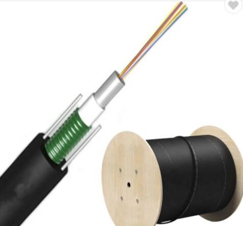 Cavo a fibre ottiche G652D Unitube di Gyxtw dei 12 centri corazzato per le applicazioni aeree della condotta