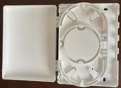 Supporto materiale della parete di 4 del centro FTTH di termine ABS di plastica a fibra ottica della scatola
