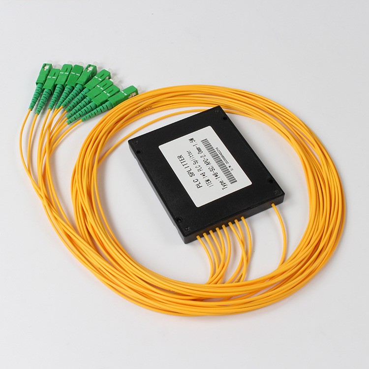 Ramo a fibra ottica 1.5Meter del contenitore di Sc APC del separatore dello SpA dei separatori 1 x 8 di 2.0MM